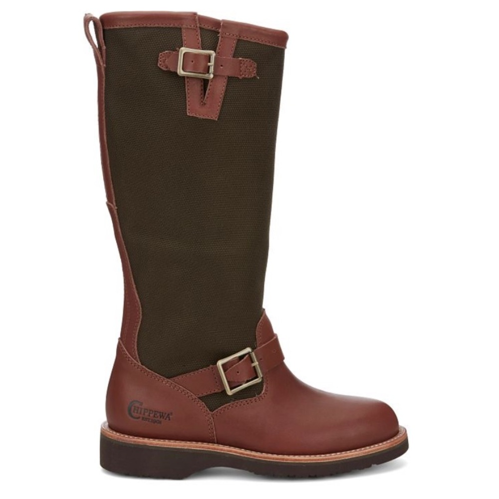 Chippewa Brown Snake Boots
Worn twice, my legs are too skinny for the fit. - Picture 6 of 8